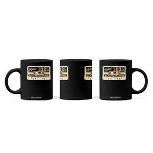 Retired 2025 Coffee Mug Not My Problem Anymore Retro Cassette TS10 Print Your Wear