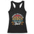 Retired 2025 Racerback Tank Top Retro Retirement Summer Vibes TS10 Black Print Your Wear