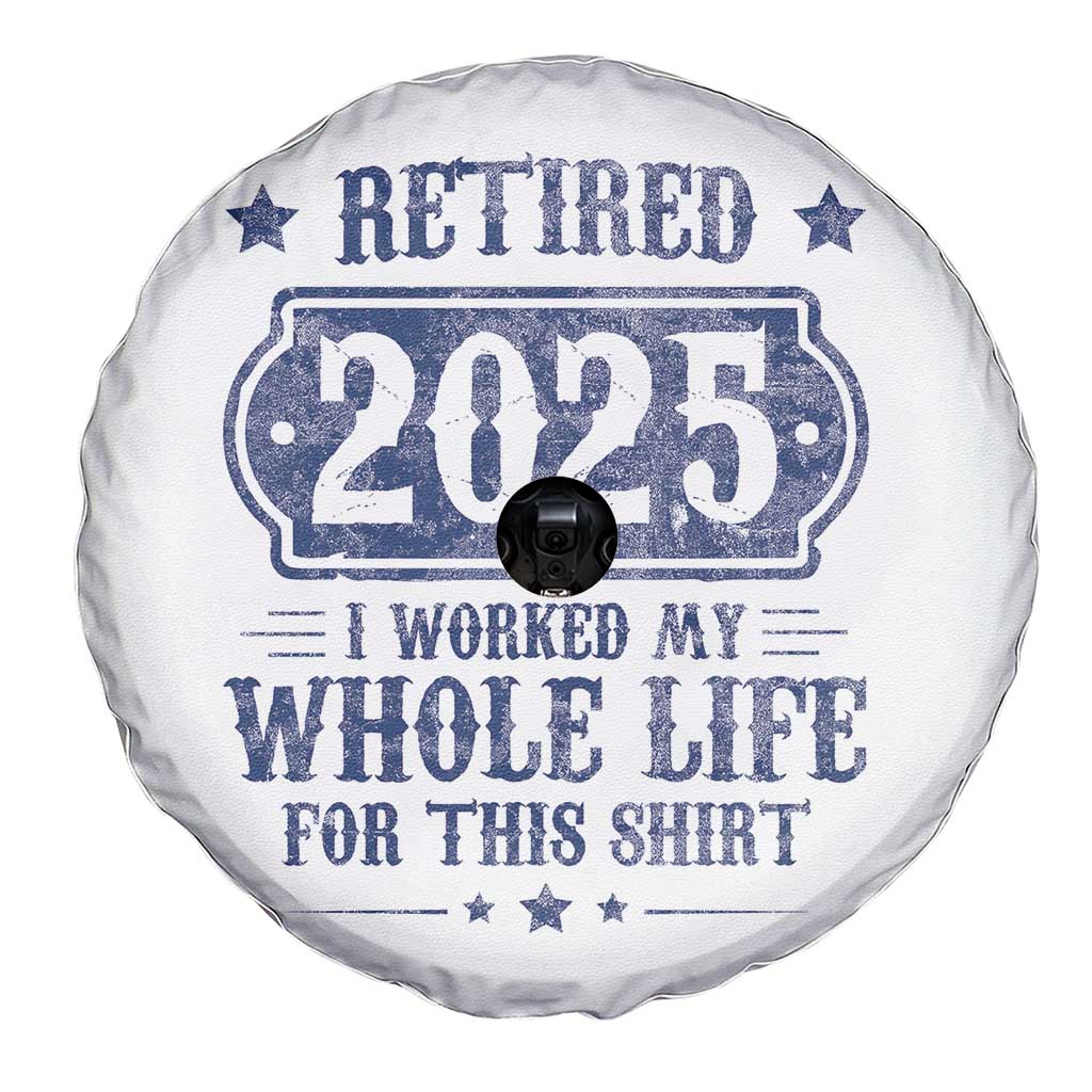 Retired 2025 Spare Tire Cover Retirement Worked Whole Life For This TS10 Print Your Wear