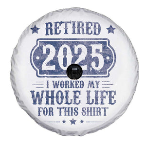 Retired 2025 Spare Tire Cover Retirement Worked Whole Life For This TS10 Print Your Wear
