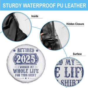 Retired 2025 Spare Tire Cover Retirement Worked Whole Life For This TS10 Print Your Wear