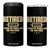 Retired Est 2025 4 in 1 Can Cooler Tumbler Retirement Worked Whole Life For This TS10 One Size: 16 oz Black Print Your Wear