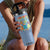 Retired Est 2025 Flip Straw Tumbler In My Retirement Era Groovy Summer Vibes TS10 One Size: 30 oz Light Blue Print Your Wear