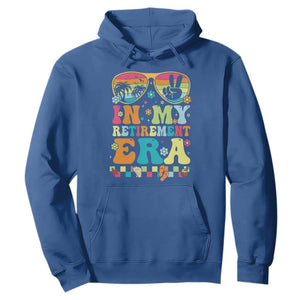 Retired Est 2025 Hoodie In My Retirement Era Groovy Summer Vibes TS10 Royal Blue Print Your Wear