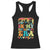 Retired Est 2025 Racerback Tank Top In My Retirement Era Groovy Summer Vibes TS10 Black Print Your Wear