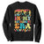 Retired Est 2025 Sweatshirt In My Retirement Era Groovy Summer Vibes TS10 Black Print Your Wear