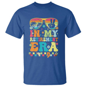 Retired Est 2025 T Shirt In My Retirement Era Groovy Summer Vibes TS10 Royal Blue Print Your Wear