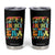 Retired Est 2025 Tumbler Cup In My Retirement Era Groovy Summer Vibes TS10 Black Print Your Wear