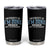 Retired Teacher 2025 Tumbler Cup Funny Floral University Of I'm Done Class Of 2025 TS10 Black Print Your Wear