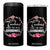 Retired Teacher 4 in 1 Can Cooler Tumbler Floral For Grandmas Retirement TS10 One Size: 16 oz Black Print Your Wear