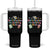Retired Teacher Tumbler With Handle Did I Mention I'm Retiring Soon Retirement 2025 TS10 One Size: 40 oz Black Print Your Wear