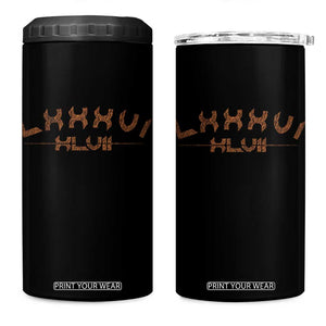 Retro 8647 4 in 1 Can Cooler Tumbler Roman Numerals LXXXVI XLVII 86 47 TS10 One Size: 16 oz Black Print Your Wear