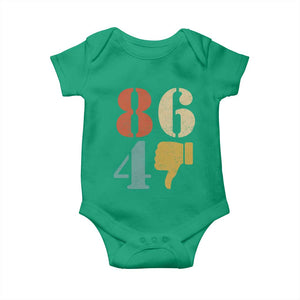 Retro 8647 Baby Onesie Classic Retro Vintage 80s Style TS10 Irish Green Print Your Wear