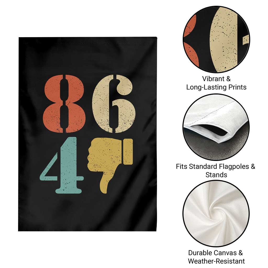 Retro 8647 Garden Flag Classic Retro Vintage 80s Style TS10 Print Your Wear