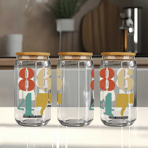 Retro 8647 Glass Can Classic Retro Vintage 80s Style TS10 Print Your Wear