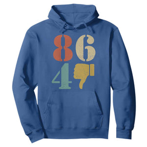 Retro 8647 Hoodie Classic Retro Vintage 80s Style TS10 Royal Blue Print Your Wear