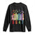 Retro 8647 Long Sleeve Shirt Equal Rights Book Flower Feminist Women Rights TS10 Black Print Your Wear