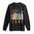Retro 8647 Long Sleeve Shirt Foxtrots Delta Tangos Book Flower TS10 Black Print Your Wear