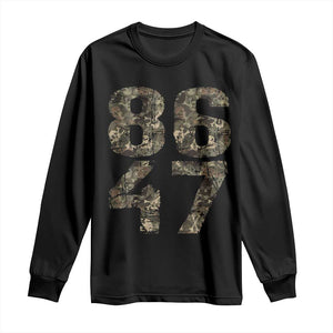 Retro 8647 Long Sleeve Shirt Vintage Camouflage Camo Skull TS10 Black Print Your Wear