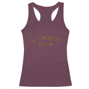 Retro 8647 Racerback Tank Top Roman Numerals LXXXVI XLVII 86 47 TS10 Maroon Print Your Wear