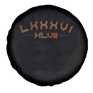 Retro 8647 Spare Tire Cover Roman Numerals LXXXVI XLVII 86 47 TS10 Print Your Wear