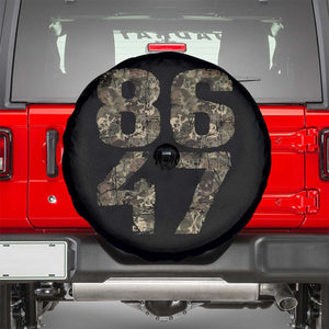 Retro 8647 Spare Tire Cover Vintage Camouflage Camo Skull TS10 Black Print Your Wear