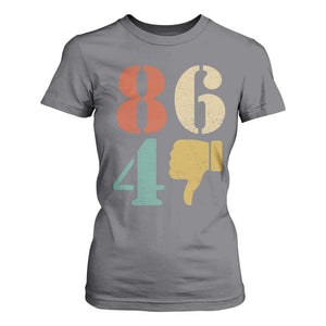 Retro 8647 T Shirt For Women Classic Retro Vintage 80s Style TS10 Charcoal Print Your Wear