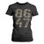 Retro 8647 T Shirt For Women Vintage Camouflage Camo Skull TS10 Black Print Your Wear
