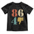 Retro 8647 Toddler T Shirt Classic Retro Vintage 80s Style TS10 Black Print Your Wear