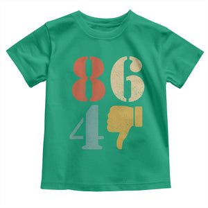 Retro 8647 Toddler T Shirt Classic Retro Vintage 80s Style TS10 Irish Green Print Your Wear