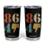 Retro 8647 Tumbler Cup Classic Retro Vintage 80s Style TS10 Black Print Your Wear