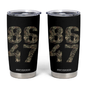 Retro 8647 Tumbler Cup Vintage Camouflage Camo Skull TS10 Black Print Your Wear