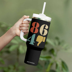 Retro 8647 Tumbler With Handle Classic Retro Vintage 80s Style TS10 Print Your Wear