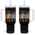 Retro 8647 Tumbler With Handle Foxtrots Delta Tangos Book Flower TS10 One Size: 40 oz Black Print Your Wear