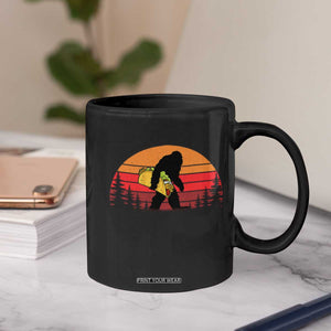 Retro Bigfoot Taco Coffee Mug Funny Cinco de Mayo Sasquatch Lovers TS10 Print Your Wear