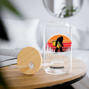Retro Bigfoot Taco Glass Can Funny Cinco de Mayo Sasquatch Lovers TS10 Print Your Wear