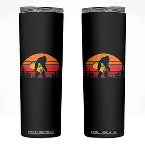 Retro Bigfoot Taco Skinny Tumbler Funny Cinco de Mayo Sasquatch Lovers TS10 Black Print Your Wear