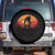 Retro Bigfoot Taco Spare Tire Cover Funny Cinco de Mayo Sasquatch Lovers TS10 No hole Black Print Your Wear