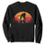 Retro Bigfoot Taco Sweatshirt Funny Cinco de Mayo Sasquatch Lovers TS10 Black Print Your Wear