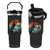 Retro Ed the Zebra Meme Flip Straw Tumbler Funny Viral Escape Animal Helicopter Rescue TS02 One Size: 30 oz Black Print Your Wear