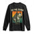Retro Ed the Zebra Meme Long Sleeve Shirt Funny Viral Escape Animal TS02 Black Print Your Wear