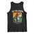 Retro Ed the Zebra Meme Tank Top Funny Viral Escape Animal TS02 Black Print Your Wear