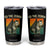Retro Ed the Zebra Meme Tumbler Cup Funny Viral Escape Animal TS02 Black Print Your Wear