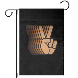Retro Equality for All Garden Flag Peace Sign V Fingers Skin Tone Hands Vintage TS10 Black Print Your Wear
