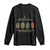 Retro Fingerprint Autism Awareness Long Sleeve Shirt Each Print Tells A Different Story TS10 Black Print Your Wear