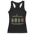 Retro Fingerprint Autism Awareness Racerback Tank Top Each Print Tells A Different Story TS10 Black Print Your Wear