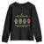 Retro Fingerprint Autism Awareness Youth Sweatshirt Each Print Tells A Different Story TS10 Black Print Your Wear