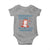 Retro Lady Democracy Is Dying But Hey Nice Fireworks Baby Onesie Funny 4th of July Political Satire TS02 Sport Gray Print Your Wear