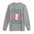Retro Lady Democracy Is Dying But Hey Nice Fireworks Long Sleeve Shirt Funny 4th of July Political Satire TS02 Sport Gray Print Your Wear