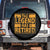 Retro The Legend Has Retired Spare Tire Cover Retirement Gifts TS10 No hole Black Print Your Wear